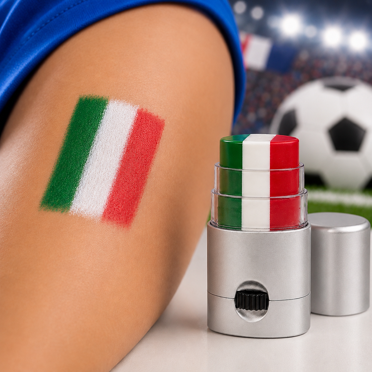 Football supporter face paint product by GoalShop