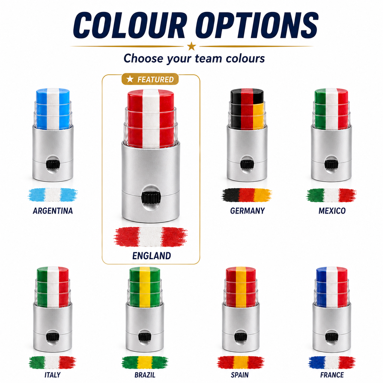 GoalShop World Cup Face Paint hero image for football supporters