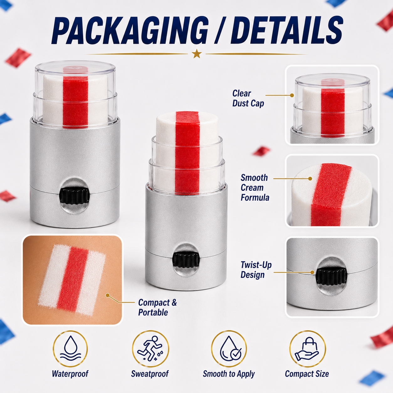 World Cup Face Paint matchday product image for fans