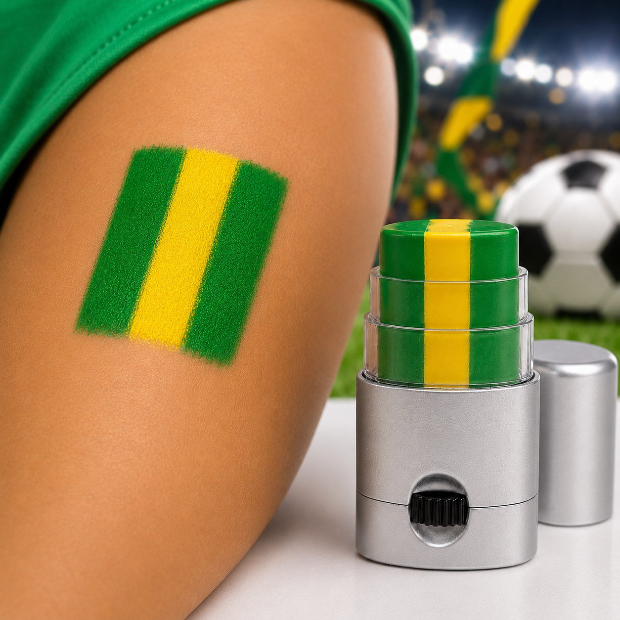 World Cup Face Paint colour option for matchday fans